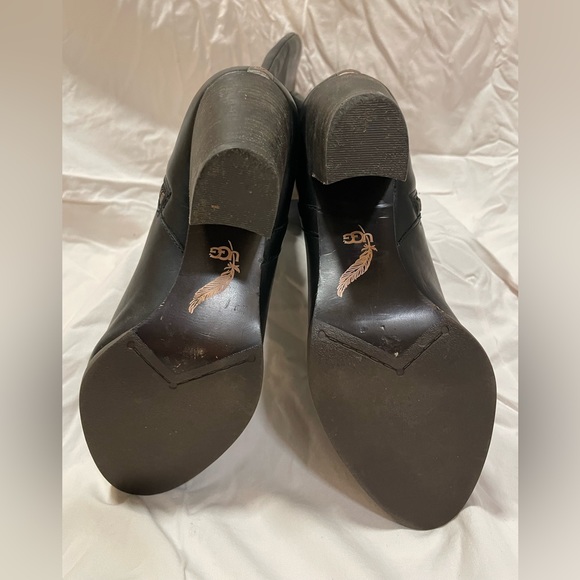 UGG Black Tall Heeled Boots - Picture 10 of 14
